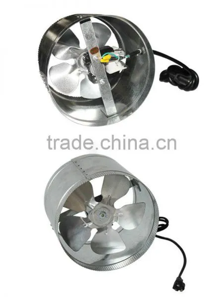 200mm 2680RPM Duct Booster Fan Hydroponic Ventilator Blowers photo-2