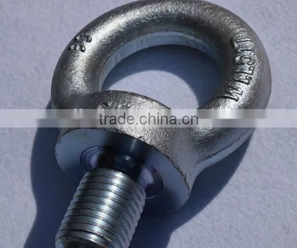 China Factory DIN580 M18 Forged Heavy Duty Galvanized Eye Bolt and Nut photo-5