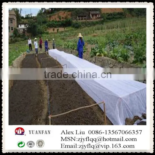 Prevent Ultraviolet Agricultural Covering Cloth , Nonwoven Fabric Plant Cover photo-5