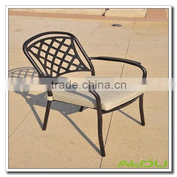 Audu 3 Pieces Patio Garden Outdoor Cast Aluminium Bistro Set photo-3