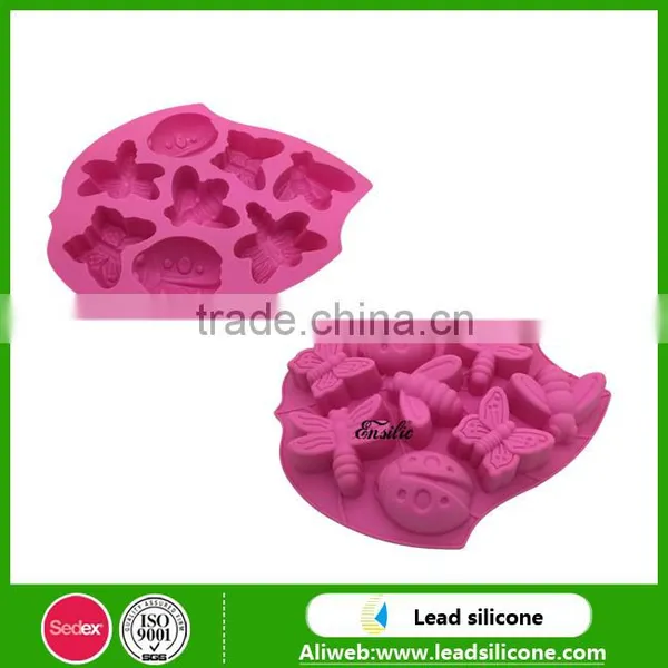 Different Insect Shapes Silicone Cake Moulds,High-Quality Silicone Cake Molds photo-2