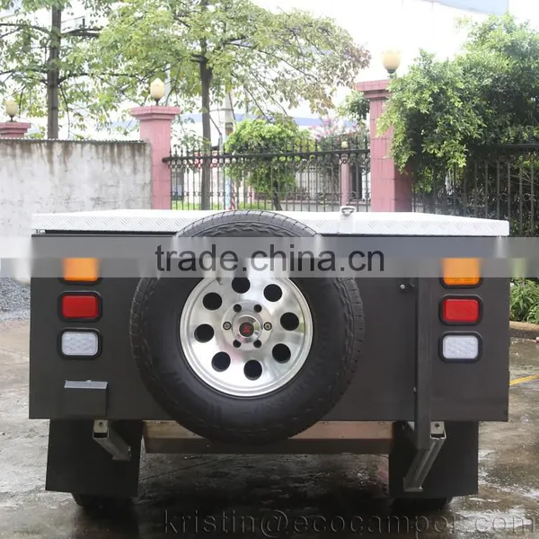 Australia Standard Off Road Camping Hard Floor Forward Folding Camper Trailer For Sale photo-3