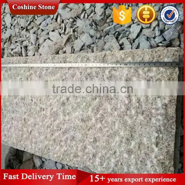 Cheap Pineapple Surface Rustic Yellow Granite Paving Stone photo-2