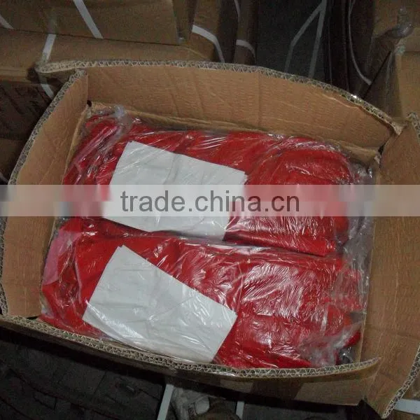 DDSAFETY PVC Gloves Red PVC Smooth Finished photo-2