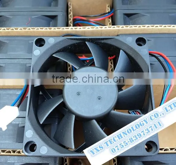 The New Delta DELTA 7020 12V 0.22A Power Ball Bearing Fan AFB0712HD 3 Wire Speed photo-3