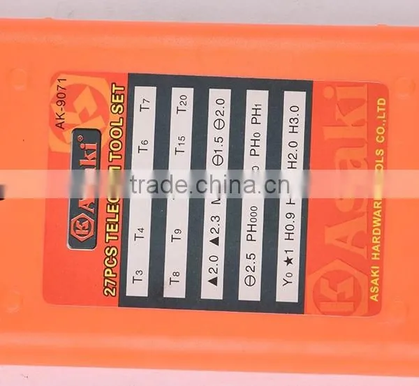 AK-9071 High Grade 27pcs Computer Cell Phone Repair Screwdriver Set photo-6
