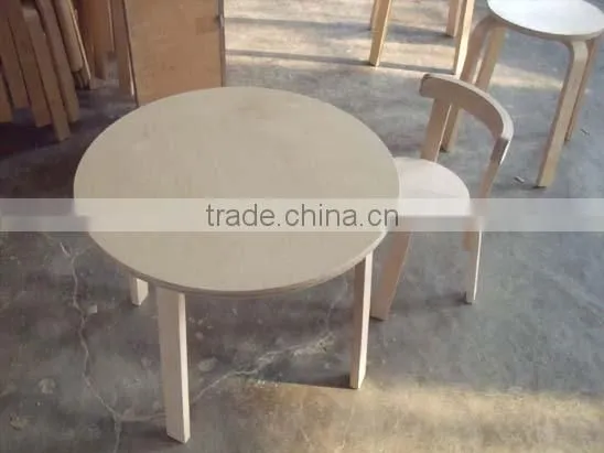Used Popular Wooden Round Stools For Indoor And Outdoor Use photo-3