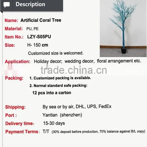Dry Branches Artificial Tree Without Leaves Wedding Tree for Centerpieces photo-2