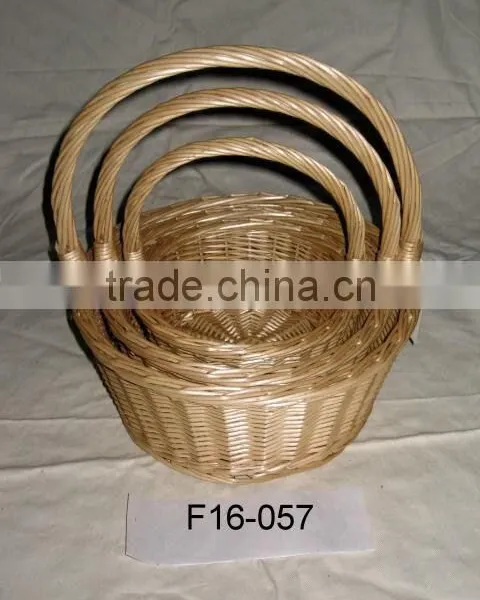 Cheap Willow Flower/fruit Basket