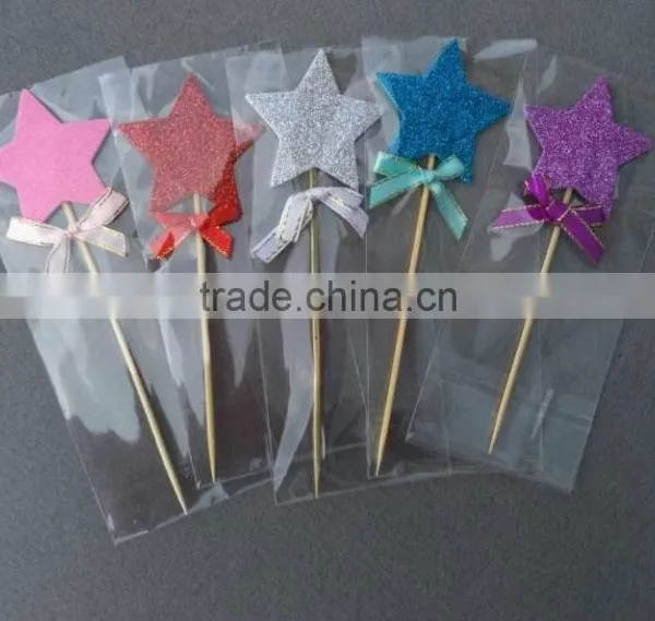 Bamboo Crown Decoration Food Pick