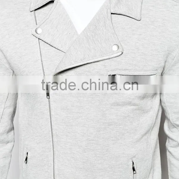 Biker Style Fabric Jacket photo-3
