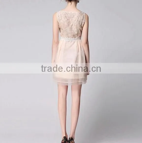 Fashion Lady Prom Party Dress Casual Evening Dress for Wedding photo-3