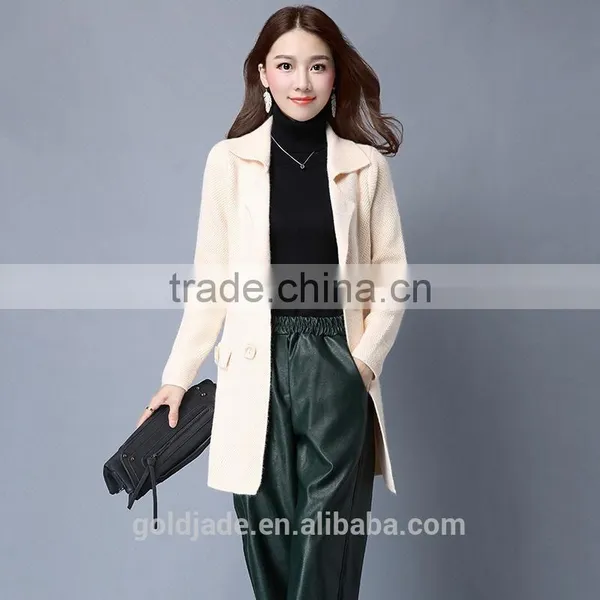 2016 Autumn Spring New Style Leisure British Women's Fashion Cardigan Sweater Jacket photo-2