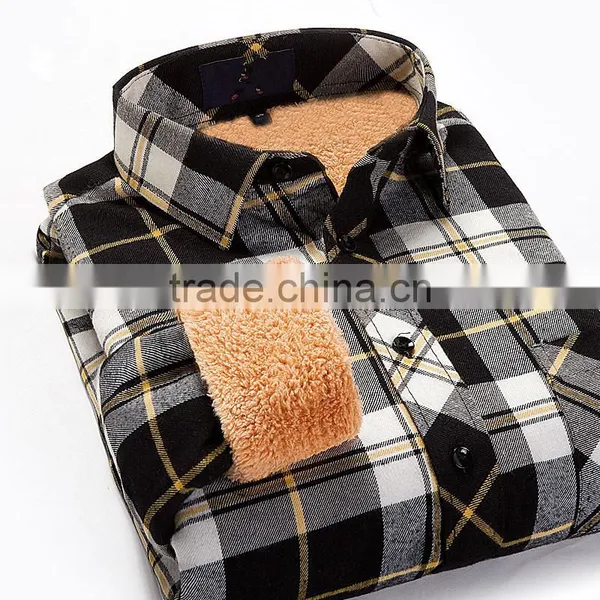 Wholesale Flannel Shirt Thermal Shirt Plaid Shirt photo-3