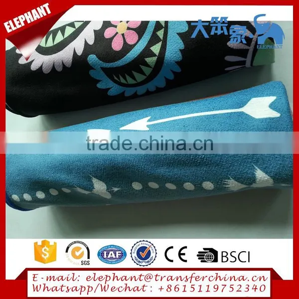 Quick Dry 100% Microfiber Promotion Custom Printed Beach Towel photo-5