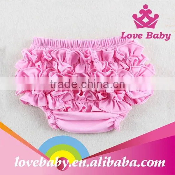 OEM Factory Cotton Baby Bloomer Ruffle Shorts Wholesale Kids Underwear photo-5