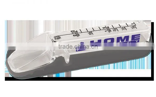 Easy-View Acrylic Medicine Spoon - Molded in Tough, Clear Acrylic Plastic, 2.5 Tsp Capacity and Comes With Your Logo photo-2