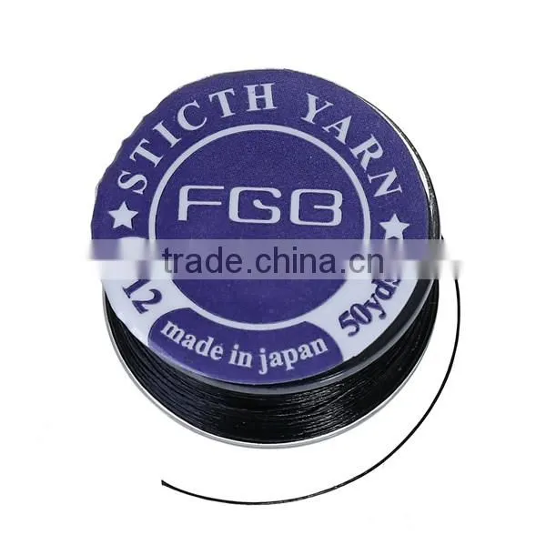 Nylon Jewelry Thread Cord Black 0.2mm photo-2