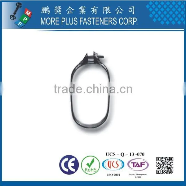 Taiwan Stainless Steel Oval-shaped Round Vacuum Type Safety Schlauchklemmen Hose Clamp photo-6