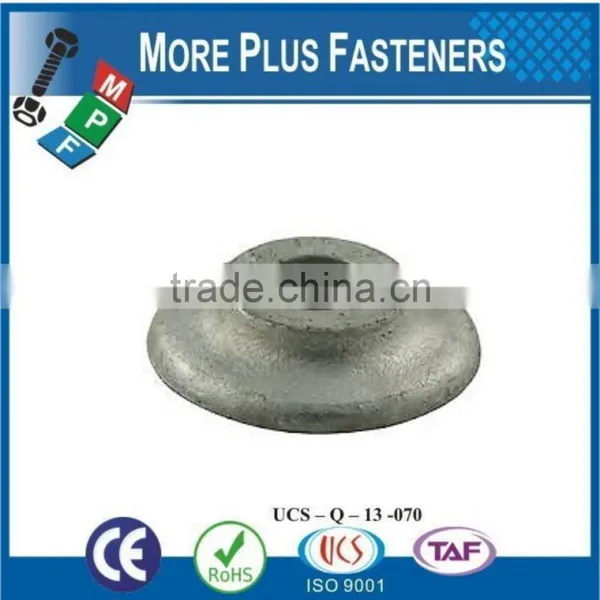 Made in Taiwan Galvanized Green Dipped White Coated Ogee Washer photo-5