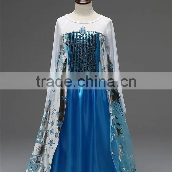 High Quality Frozenparty Dresses for Girls,girl's Birthday Dresses photo-6