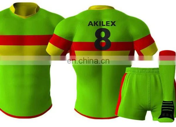 2016 Custom Design Sublimation Rugby Jersey With Socks photo-4