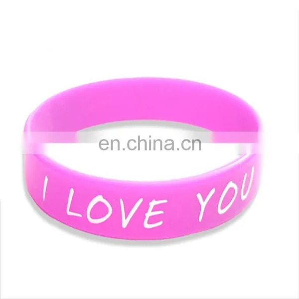 Customized Silicone Plain Wristbands for Sale photo-5