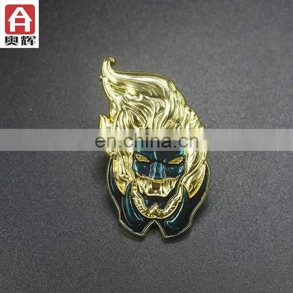 Newest Antique Gold MOQ 10 Magnetic Badge Holder photo-2