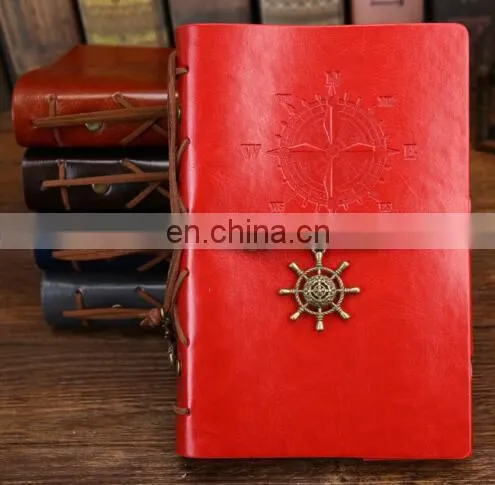 Vintage Leather Writing Notebook Refillable Paper Diary Notebook Classic Daily Use Gifts photo-6
