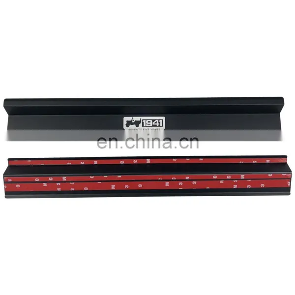 For Jeep Wrangler Bright Steel Threshold of 4 Door