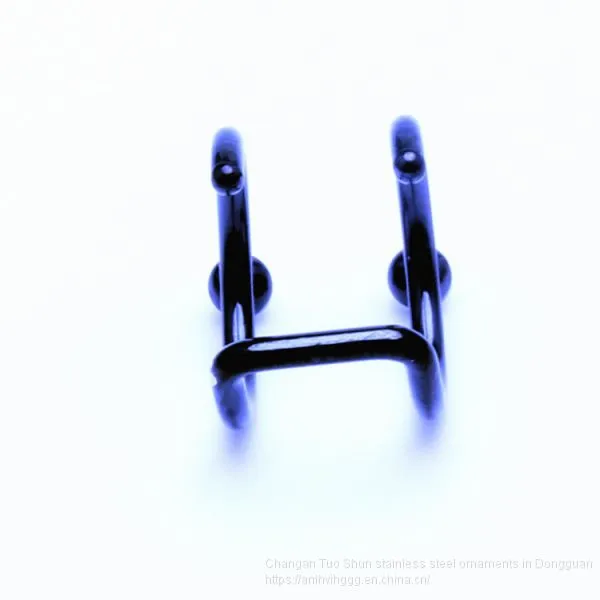 Foreign Trade New Point Drill Ear Clip, Nose Clip, Titanium Steel, Stainless Steel Jewelry Manufacturer Wholesale photo-3