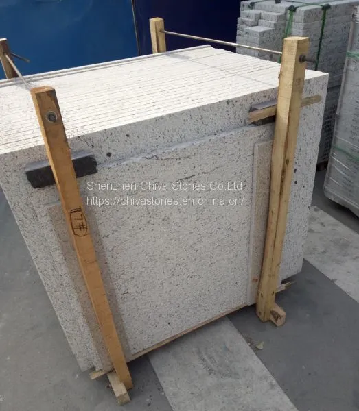 Brazil Granite Tiles Natural White Granite Slabs Cladding Exterior Stone Wall Facade Tiles Facades Panels Wall Tiles photo-4