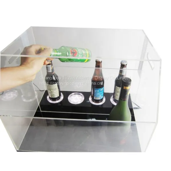 Chivas Wine Bottle Stand Display,liquor Glorified Luminous LED Display photo-4