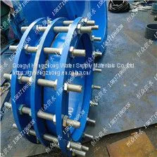 Half Wire Double Flange Dismantling Joint, Plastic Spray Appearance photo-2