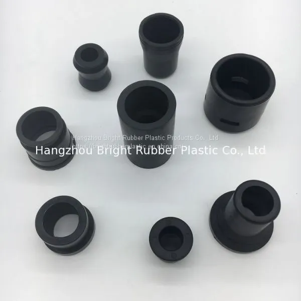 High Quality IATF16949 70 Shore A Custom NR Black Rubber Buffer Parts photo-4