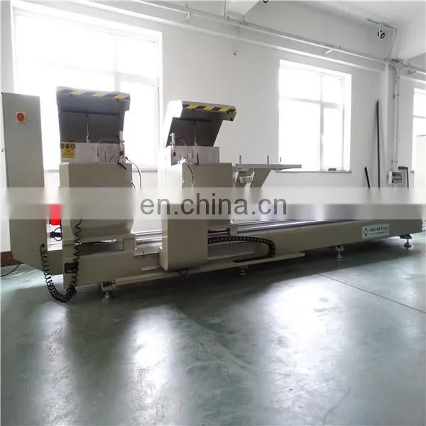 Cut-off Saw/Aluminum and Plastic Profiles Clamping and Cutting /Double Head Cutting Saw for Plastic Profile photo-4