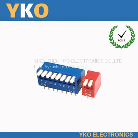 piano type DIP Switches