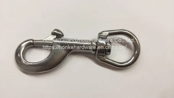 Rigging Hardware Round Swivel Lifting Wire Rope Clamp Eye Bolt Snap Stainless Steel Swivel Quick Link photo-3
