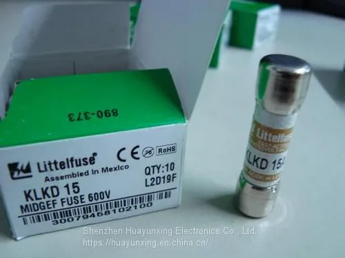 KLKD020.T Littelfuse 10x38 mm FUSES 600 Vac^ dc Fast Acting photo-2