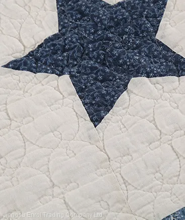 American Cotton Patchwork Bedspread 3pcs Set photo-4
