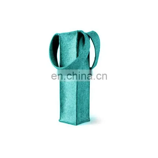 Felt Red Wine Single Bottle Bag for Gifts photo-4