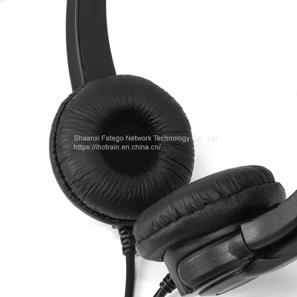 Hotrain FH13 USB Dual Side Customer Service Center Noise Reduction Headset photo-2