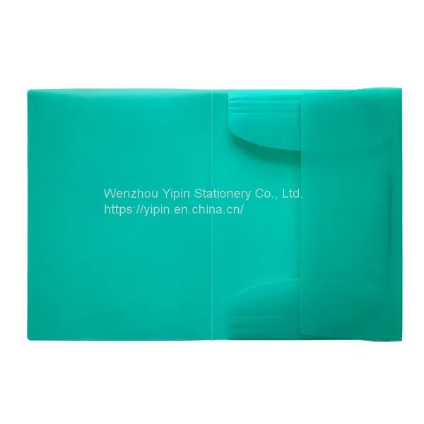 PP 3 Flap Folder, Elastic Folder for Office for School, Statioinery photo-5