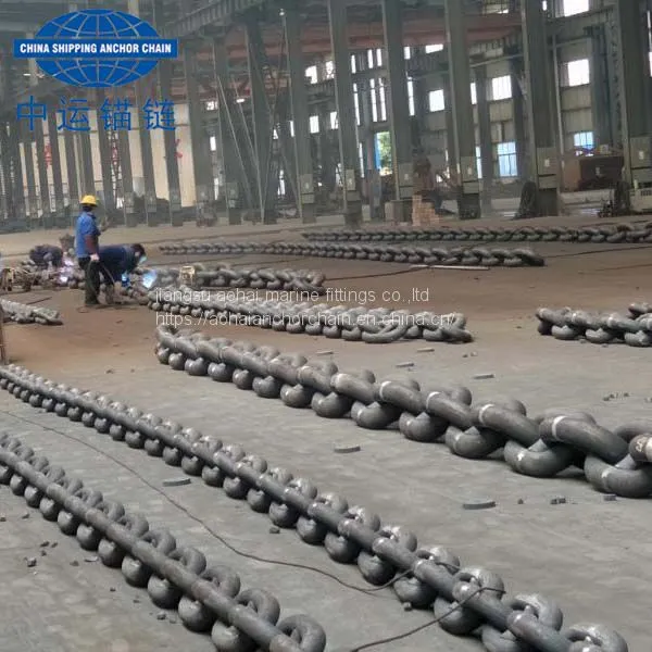 China 68mm Marine Anchor Chain Stockist Aohai Anchor Chain photo-3