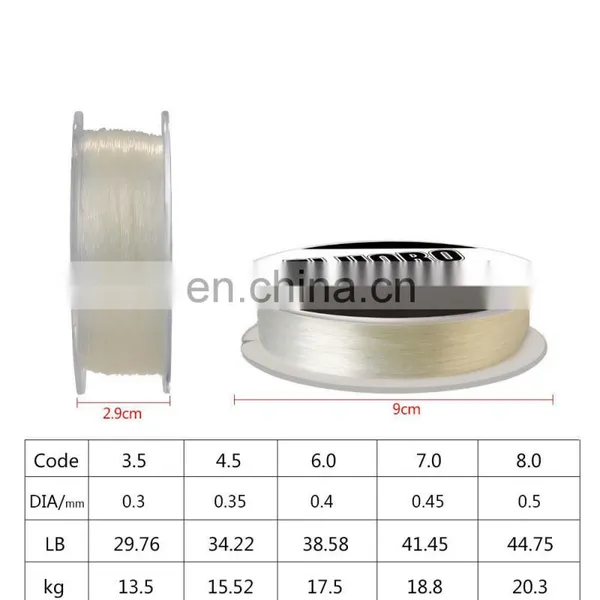 300m 100% Fluorocarbon Nylon Fishing Line Smooth and High Strength High Quality Fishing Line photo-3