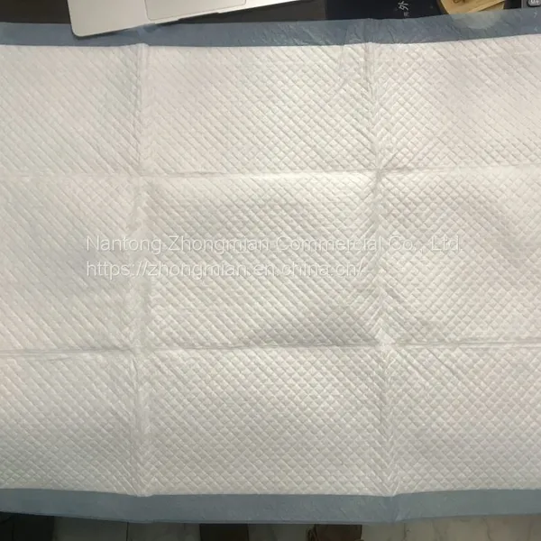 Disposable Adult Nursing Bed Pad with fluff pulp and SAP 90x90, 90x60cm