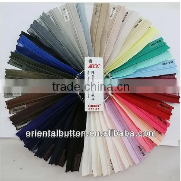 16 Inch 3# KCC Invisible Zipper/ Lace Tape photo-4