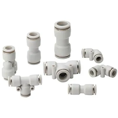 PV Series 2 Way L Type Elbow Plastic Tube-to-tube Quick Connector Pneumatic Push In Fittings photo-2