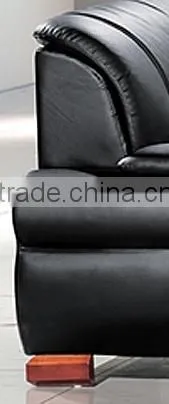 Oupusen 1 1 3 Black Home Wooden Sofa Set photo-6