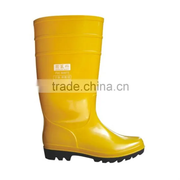 Cheap Men Safety PVC Rain Boots,safety Boot photo-4